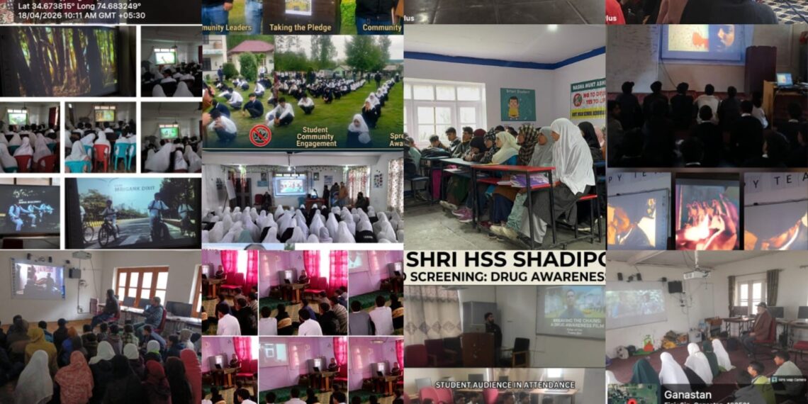District Admin Bandipora organises Awareness Programmes under NashaMukt Abhiyan