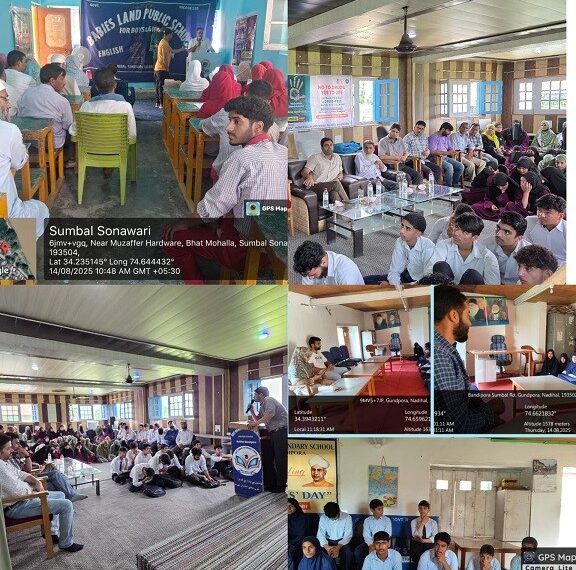 IEC campaign against drug abuse held across B’pora Institutions, ULBs K H News Service