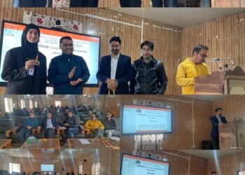 Elocution Competition on “Sadak Suraksha, Jeevan Raksha” held at GDC Bandipora