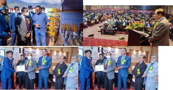 Advisor Bhatnagar addresses 3 day ‘National Conference on Managing Weather & Climate Risks in Agriculture’ at SKUAST-K