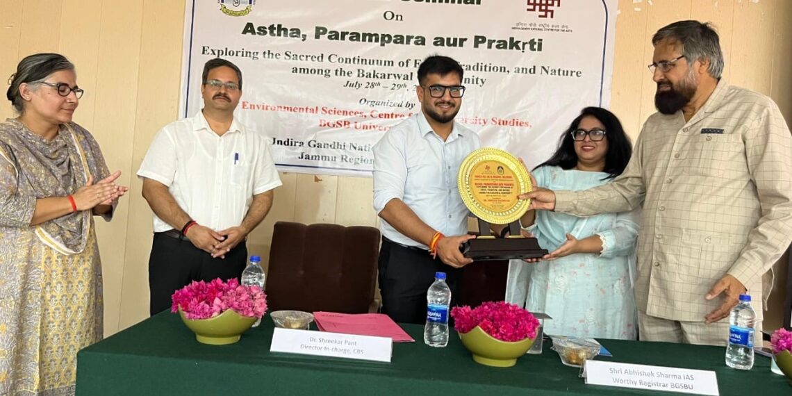 BGSBU, IGNCA Organize National Seminar on the Bakarwal Community: Exploring Faith, Tradition,  Nature