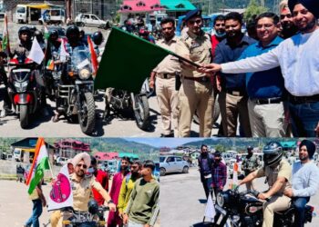 Bike Rally organised in Bhaderwah to promote NMBA