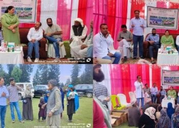 KVK Shopian organises Animal Clinical Camp at Cooler Meadows, Keller
