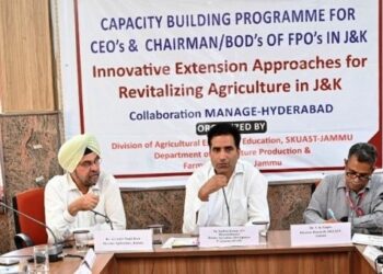 Mission Dir HADP inaugurates five-day Capacity Building Prog for FPOs