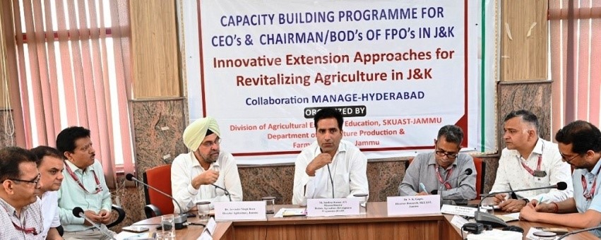 Mission Dir HADP inaugurates five-day Capacity Building Prog for FPOs