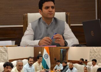 DC Budgam reviews rural sanitation, solid waste management