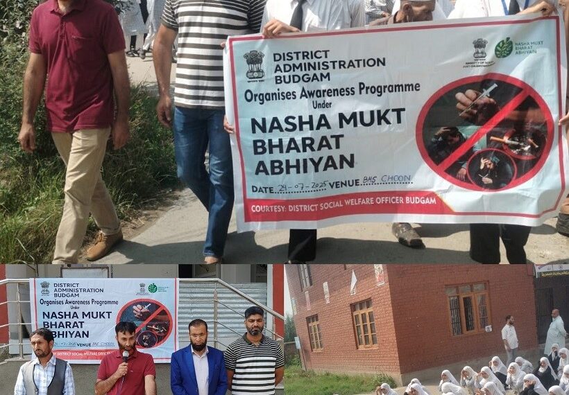 Nasha Mukt Abhiyan: IEC campaigns reach BHS Choon, & BHS Magam