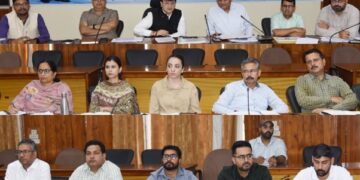 DC Udhampur reviews progress of District plan, RDD works