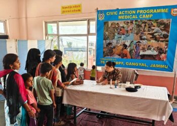 76 Bn. CRPF convenes Free Medical camp at Channi Rama