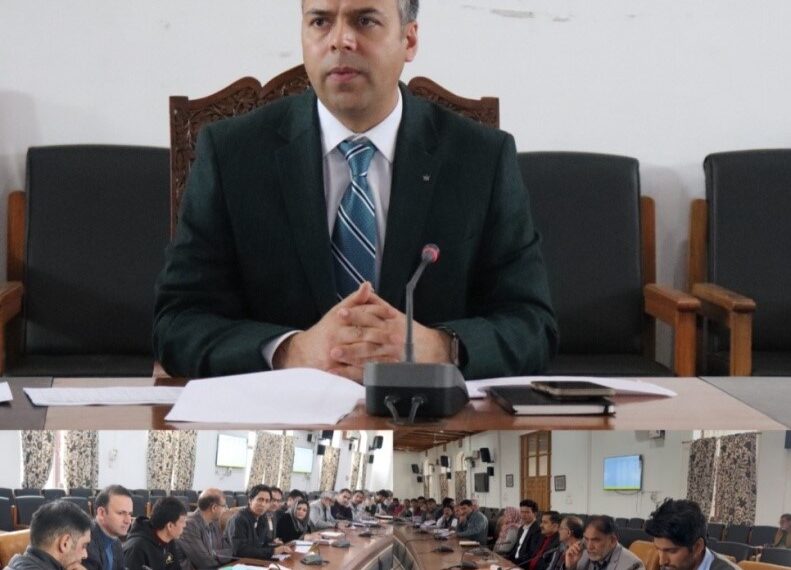 DDC Ang reviews progress of Distt Capex, Development Schemes