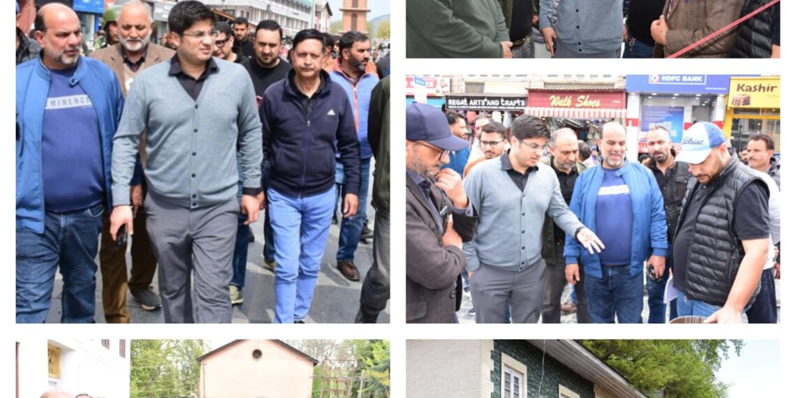 CEO SSCL conducts On-Ground inspection at Lal Chowk, Directs immediate redressal of Grievances