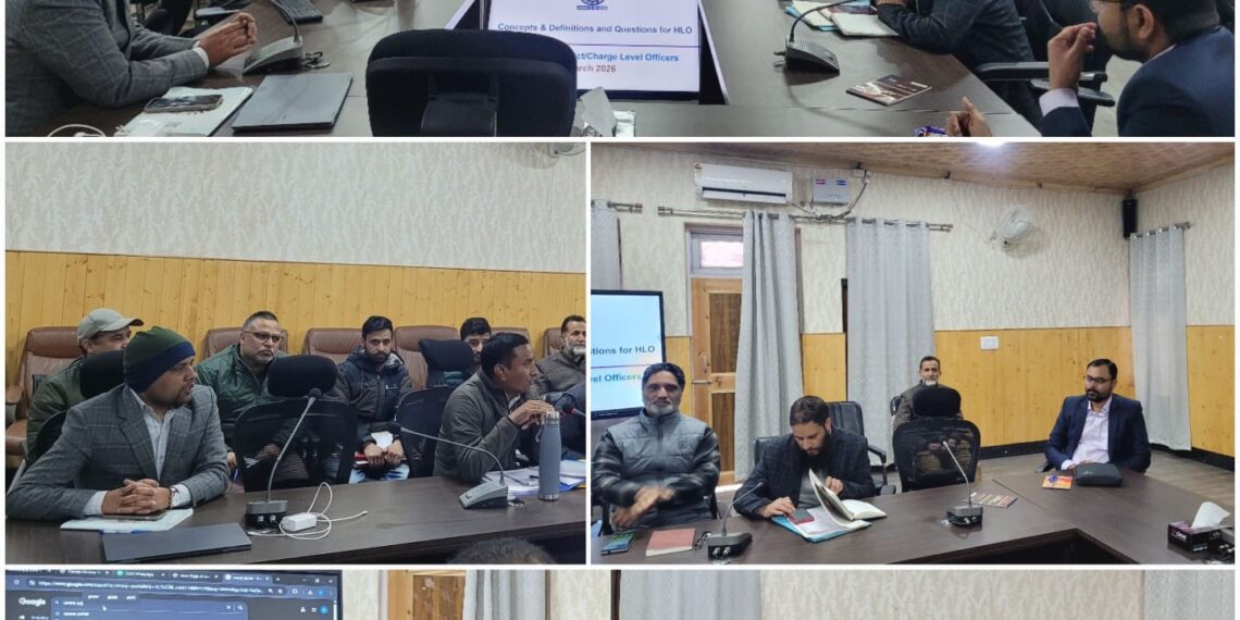 Census 2027: Three-Day Training for Charge Officers commences in Baramulla