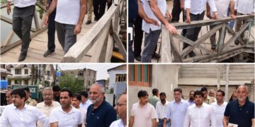 CEO SSCL conducts extensive inspection of historic Water Channels across Srinagar