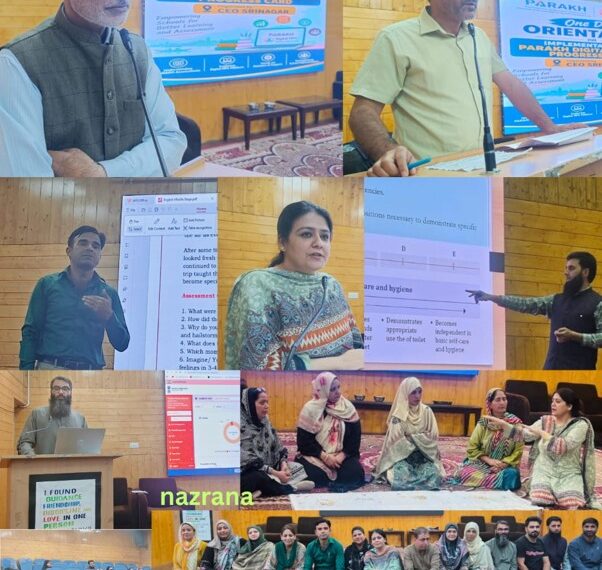 CEO Srinagar organises One-Day Workshop on PARAKH, Digital Holistic Progress Report Card