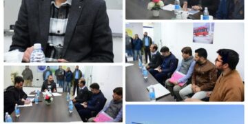 CEO SSCL reviews E-Bus Operations at Pantha Chowk