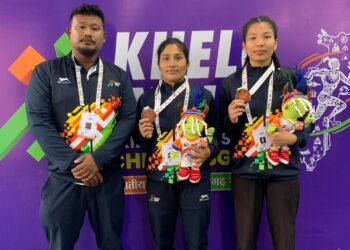 Assam’s Debi Daimari went from cleaning swimming pools to winning a silver in wrestling at KITG