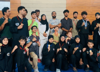 Ellahi Bagh Centre Athletes Shine with 100% Medal Tally at 4th Open Kashmir Pencak Silat Championship