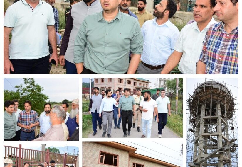 City Municipal Commr Srinagar reviews progress of AMRUT 2.0 Water Infrastructure Projects