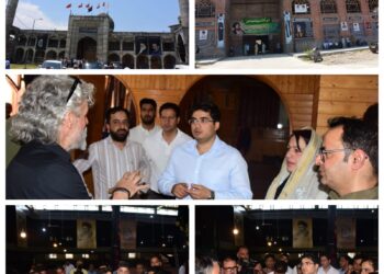 City Municipal Commr Srinagar  extensively inspects Muharram-ul-Haram arrangements