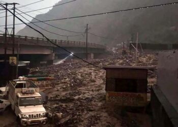 In Pictures: Property damaged, NH blocked in cloudburst, landslide hit Ramban district