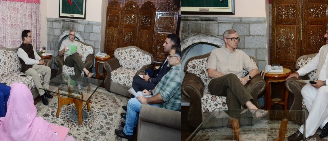CM Interacts with Public Representatives, Reviews Developmental Issues
