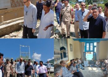 CM’s Advisor Wani visits far-flung Moorie, directs speedy execution of works