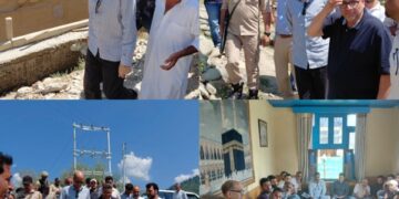 CM’s Advisor Wani visits far-flung Moorie, directs speedy execution of works