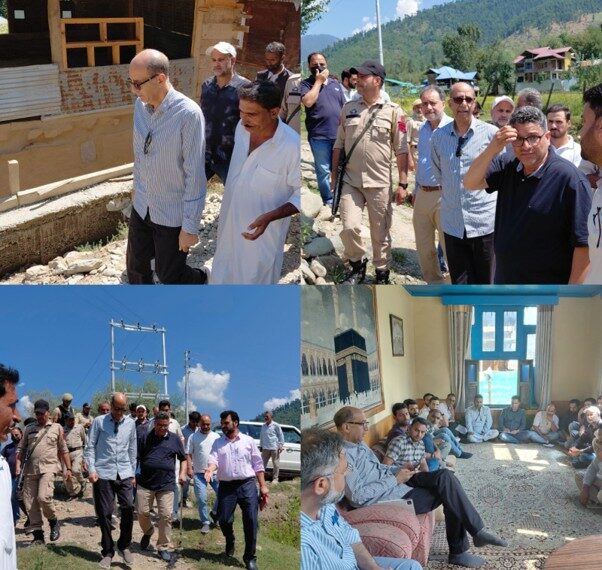 CM’s Advisor Wani visits far-flung Moorie, directs speedy execution of works