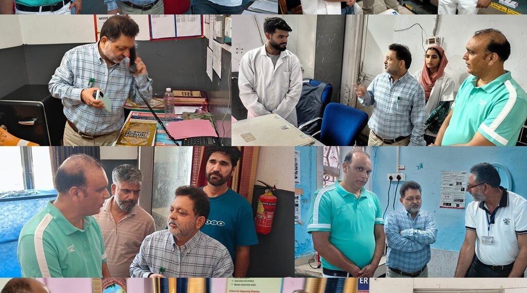 CMO Doda inspects CHC Thathri, reviews healthcare services