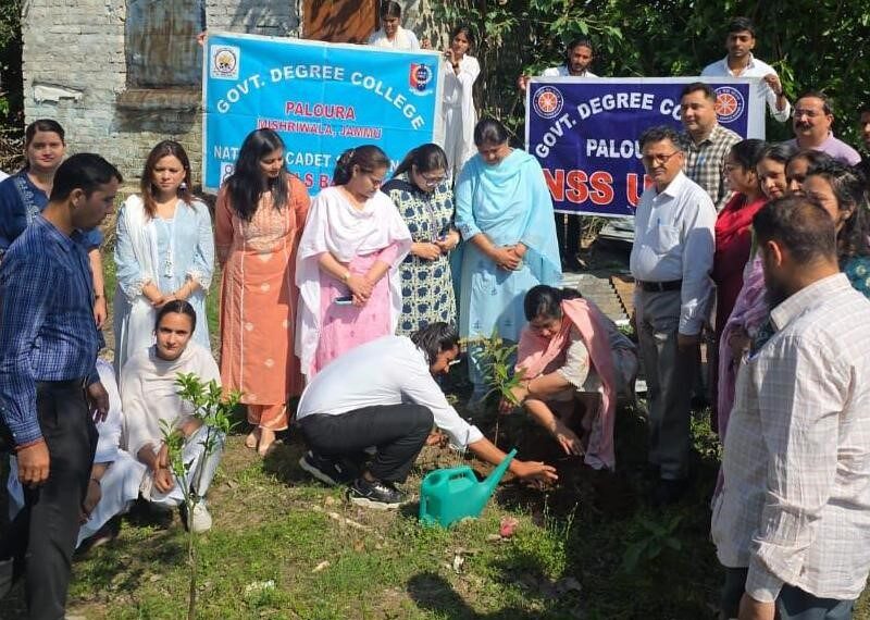 Colleges across Jammu Division conduct Plantation Drive