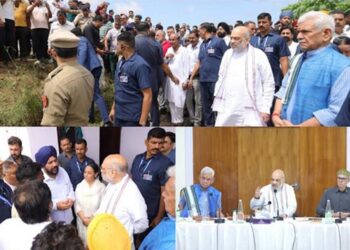 HM Shah, LG Sinha, CM Omar: A Triple Threat Against Disaster