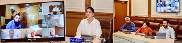 Commr Secy chairs UTLIMC meet to review computerisation of PACS in J&K