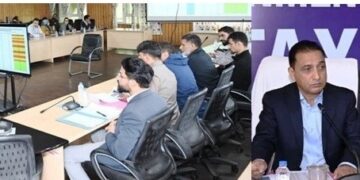 Commissioner State Taxes reviews revenue performance of Kashmir Division