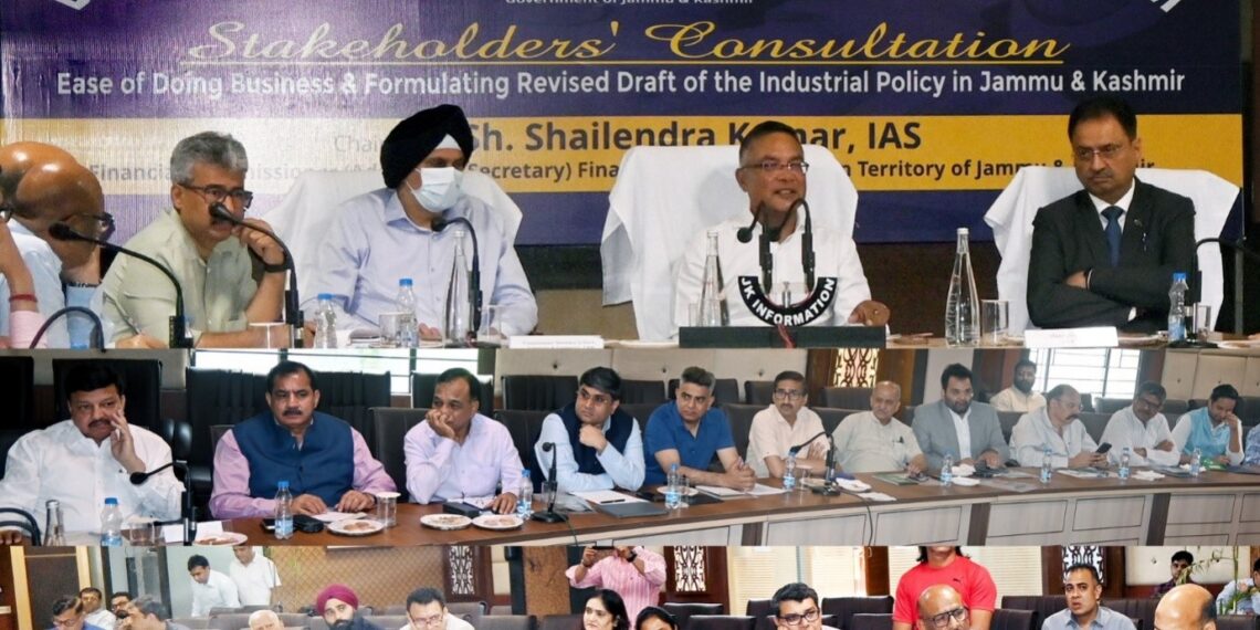 Committee on EDBNIP begins stakeholder talks in Jammu, promises competitive, investor-friendly J&K