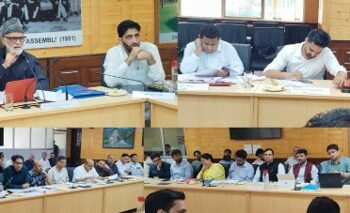 Committee on Government Assurances reviews functioning of PWD, HUDD