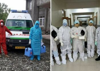 Young Medicos Teams fighting all odds to combat COVID-19 in Bandipora
