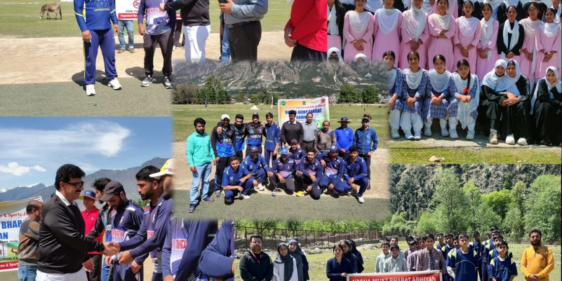 Cricket events themed “Choose Sports, Not Drugs” held at Kishtwar
