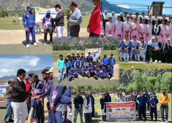 Cricket events themed “Choose Sports, Not Drugs” held at Kishtwar
