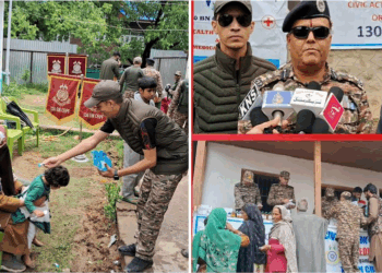 CRPF, KMC Organize Mega Free Medical Camp in Tral Under Outreach Initiative