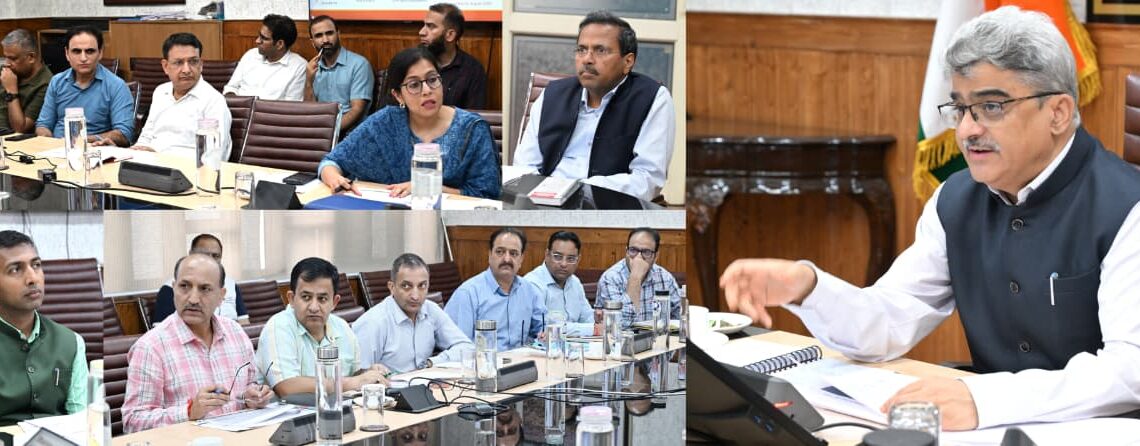 Chief Secy assesses framework of ‘Draft J&K EV Policy 2026’