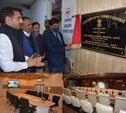 CS inaugurates Public Lounge, VC Hall at DC Office Srinagar