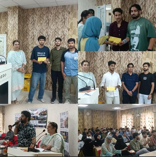 CUKashmir Host Hackathon Awareness Camp Under Mission YUVA