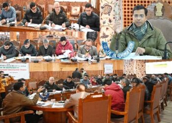 DC Shopian chairs DLRC/DCC meeting, Directs timely credit delivery & universal financial inclusion