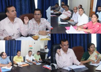 DAJ reviews physical, financial progress of Agriculture schemes in Udhampur, Reasi districts