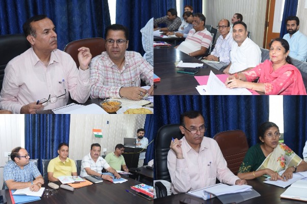 DAJ reviews physical, financial progress of Agriculture schemes in Udhampur, Reasi districts