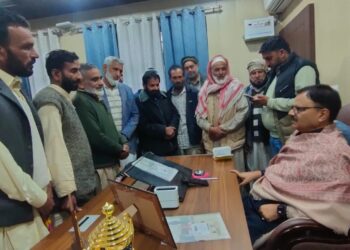 Delegations Meet Jal Shakti Minister at Mendhar