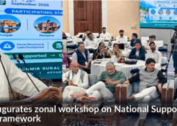 Javid Dar inaugurates zonal workshop on National Supportive Supervision Framework