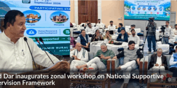 Javid Dar inaugurates zonal workshop on National Supportive Supervision Framework