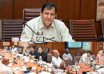 Javid Dar chairs 45th AGM of JKHPMC; reviews Corporation’s performance, future roadmap
