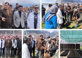 Javid Dar visits ZawooraCoE, Directs research-based practices to support farmers